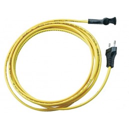 Câble chauffant Câble antigel Traçage de tuyaux autorégulant avec  thermostat 8m 128W