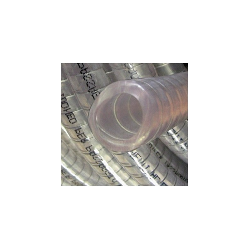 Tuyau PVC transparent spire PVC alimentaire est employé en