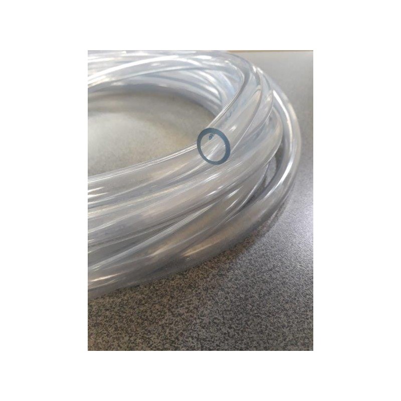Tuyau PVC transparent flexible qualité alimentaire pour fourmilière.  Diamètre Tuyau de 8mm Longueur 20cm