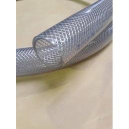 Tuyau cristal PVC armé transparent -15°C à +60°C avec tube en PVC