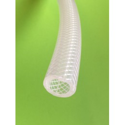 Tuyau PVC souple vendange avec spire PVC rigide longueur 25m